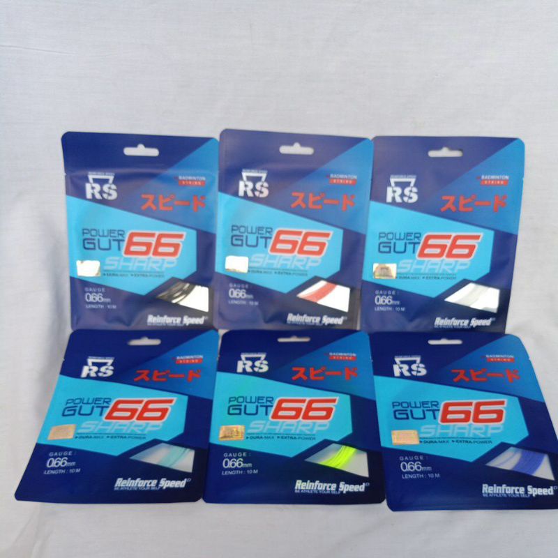 senar raket badminton RS power gut 66 sharp