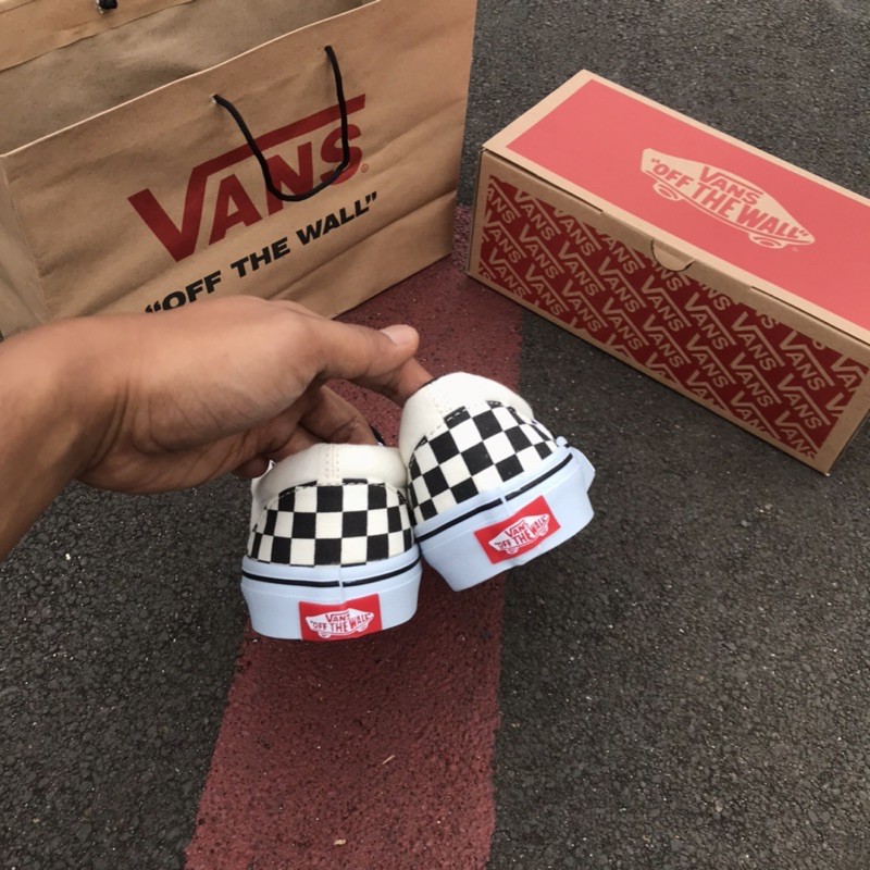 [BISA COD] Vans Slipon Checkerboard