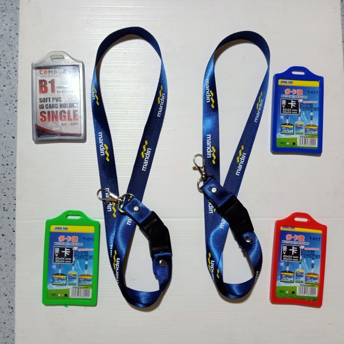 

Cuci Gudang Bank Mandiri Lanyard Dan Tempat Id Card Nametag Limited