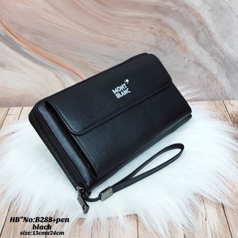 Handbag MB Clutch Tas Tangan Kulit Import