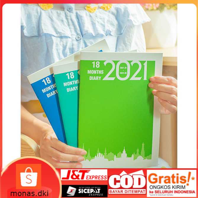 

Buku Diary Kalender Catatan Jurnal Harian Notebook A5 B5