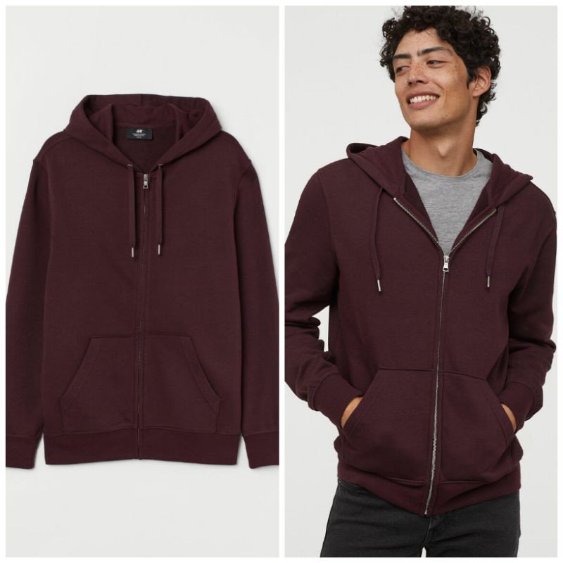 H&M ZIPPER HOODIE