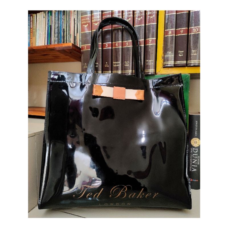 Preloved Authentic Original Ted Baker Jelly Tote Bag Tas Fashion Wanita