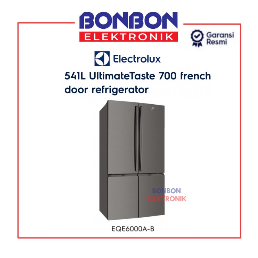 Electrolux Kulkas French Door Side By Side EQE6000A-B 541L Multidoor