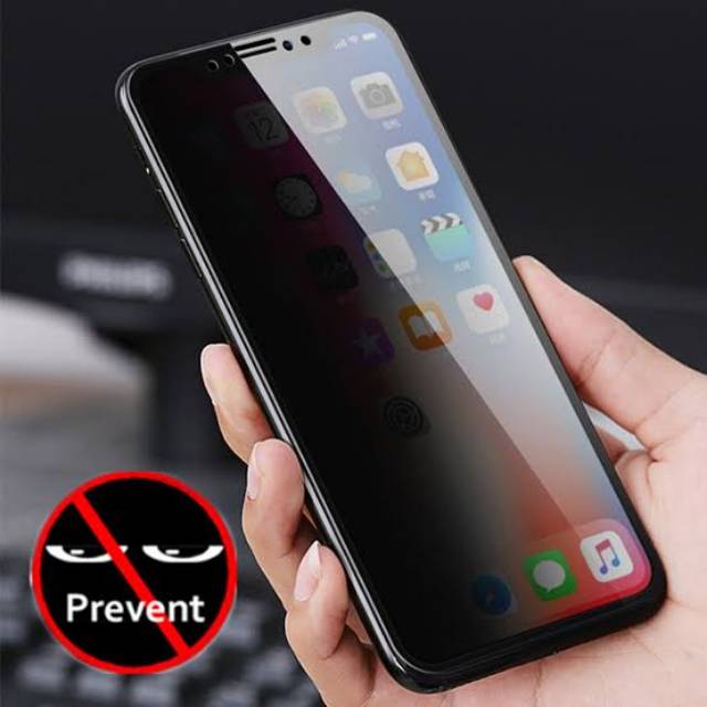 IPHONE Anti SPY tempered GLASS PRIVACY screen protector-X/XR/11/11 PRO/XS/6/6 plus/7/8/7 plus/8 plus