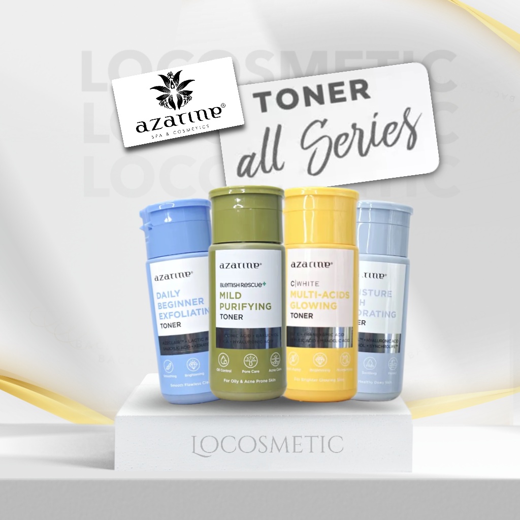 Jual AZARINE Face Toner All Series 90ml Toner Wajah Mild Purifying