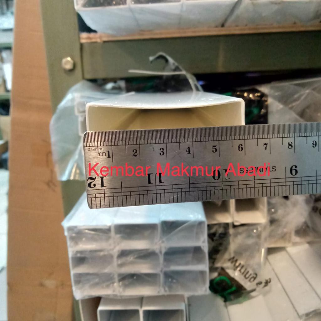 Kabel Duct 22x60mm / Trunking 22x60mm / Wiring Duct 22x60mm / Duct Tutup 22x60mm/ 22x60 - 2.9Meter