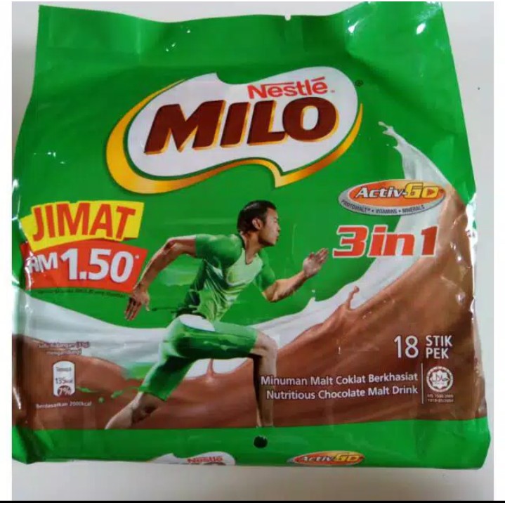

NESTLE MILO 3 in 1Original Malaysia