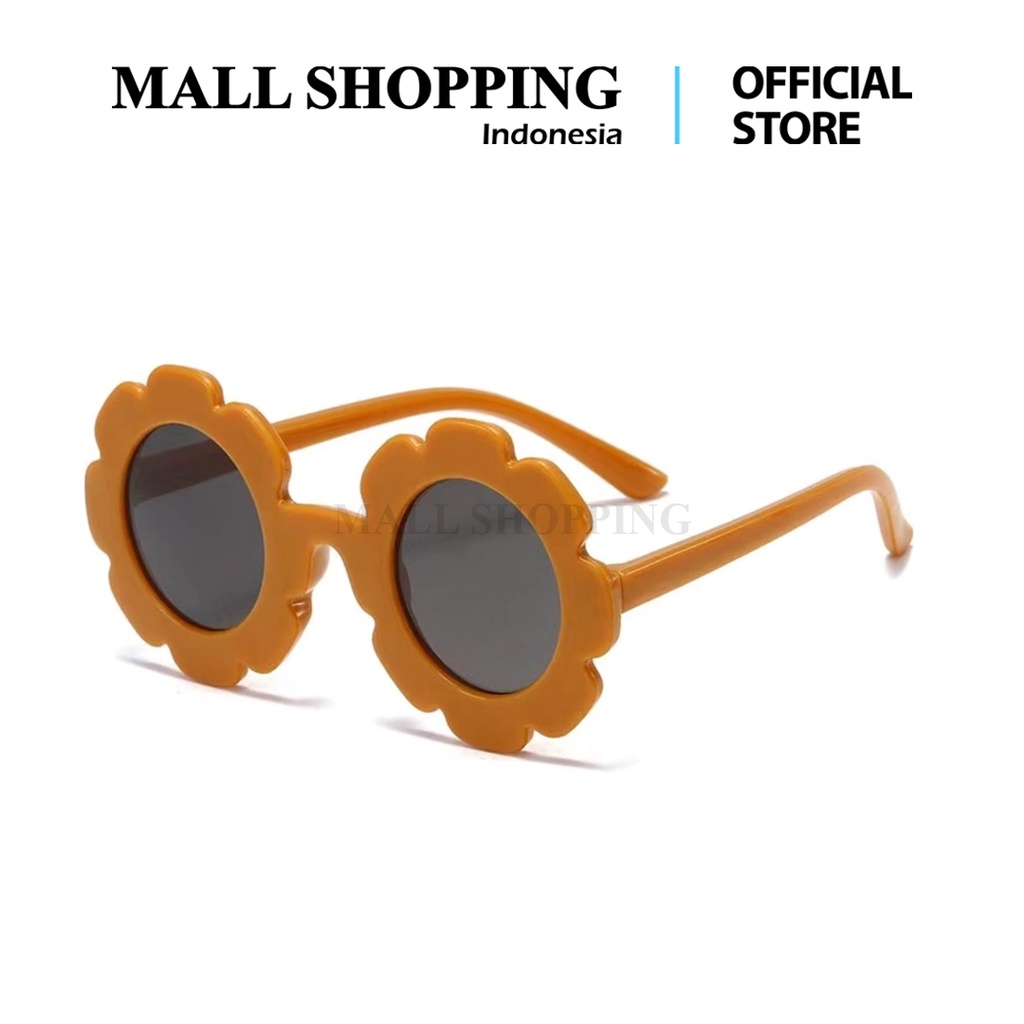 (COD) Kacamata Hitam Anak Kacamata Fashion Kacamata Bunga Kids Glasses 02 MALL SHOPPING