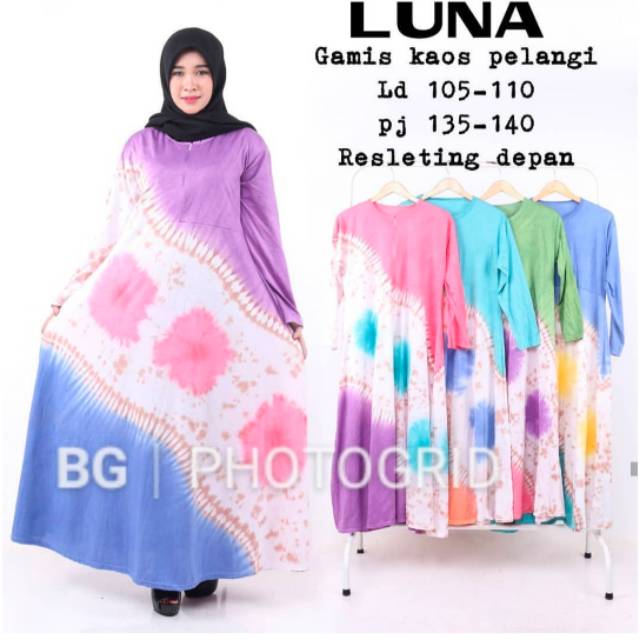 Gamis/gamis busui/GAMIS LUNA/GAMIS TIEDYE2