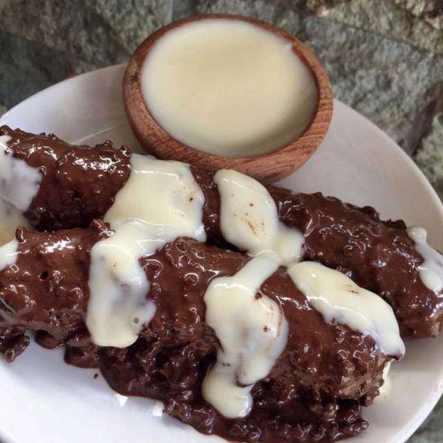 

Sate pisang chrunchy ovomaltine