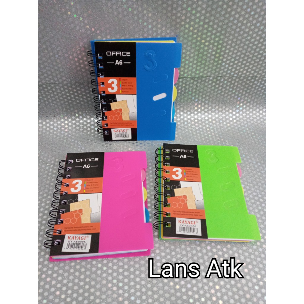 

Buku Memo / Notebook / Buku Catatan A6 KY-A68806