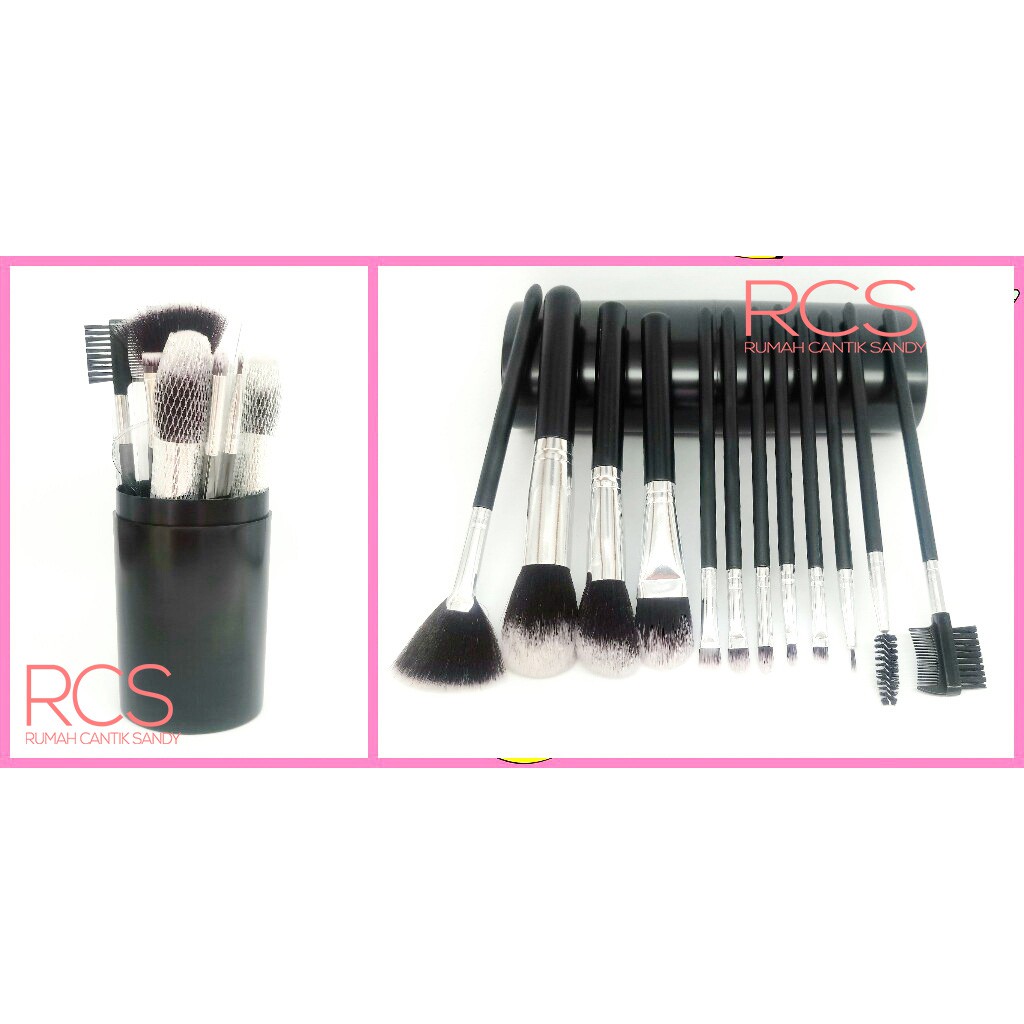 [TABUNG] Brush ~ Kuas Make Up NANKOUSI KALENG isi 12 pcs~ MAKEUP WAJAH