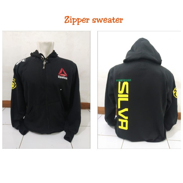 zipper/sweater/jaket keren REEBOK UFC 02