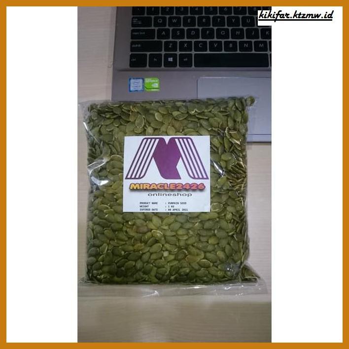 

Makanan-Kering- Pumpkin Seeds (Biji Labu) / Pepita - 1Kg -Aneka.