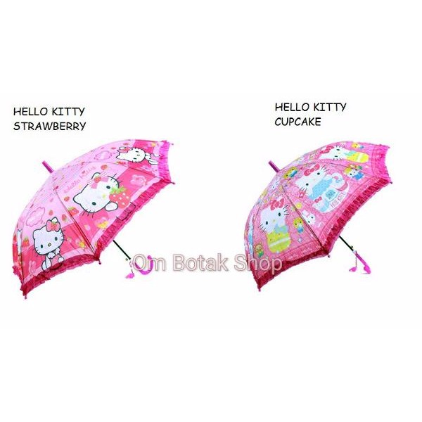 

Payung Karakter Anak Hello Kitty Sanrio . Hadiah Gift
