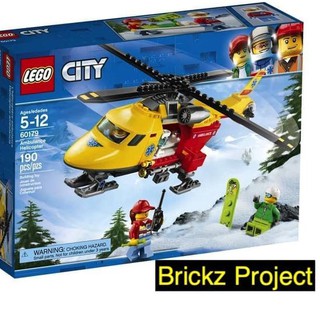 lego city 60179 ambulance helicopter