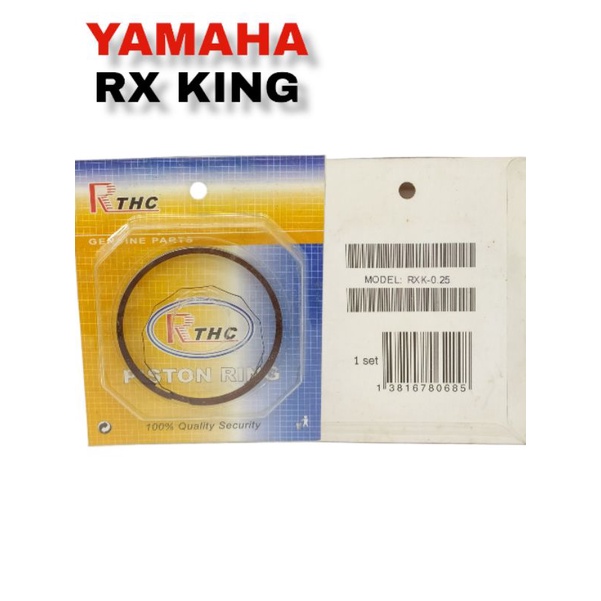 RING SEHER RING PISTON RX KING RXK YAMAHA RX KING