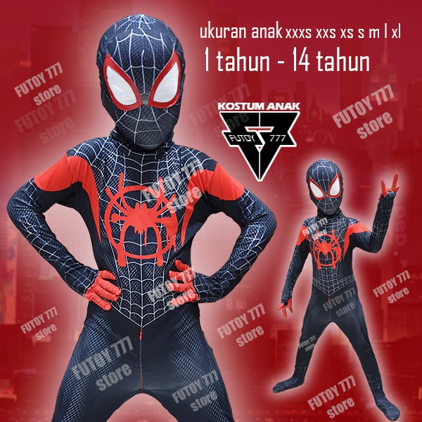 Baju spiderman