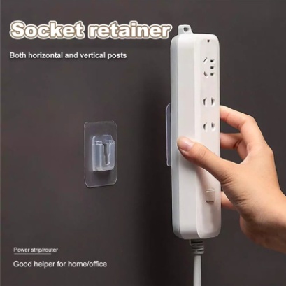 Gantungan Tempel Socket Hook Barang Gantung Plus Minus Serbaguna