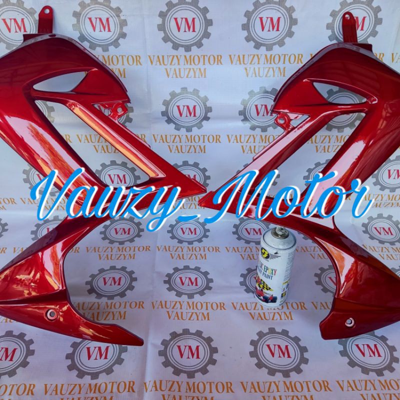 Sayap depan reksil samping SUZUKI SATRIA F fu old lama thailand barong warna merah maroon