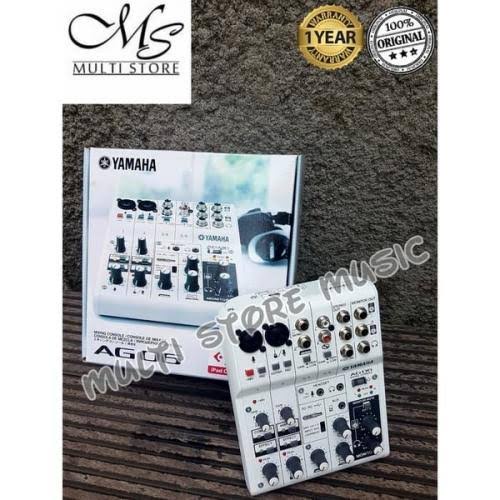 Mixer Yamaha AG06 - AG 06 - AG-06 - GARANSI 1TAHUN