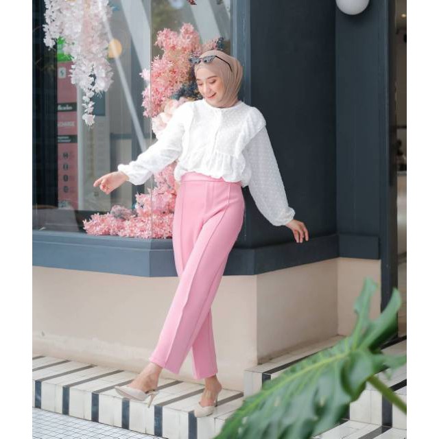 PAKAIAN WANITA - MILEN PANTS - CELANA WANITA - BAWAHAN WANITA