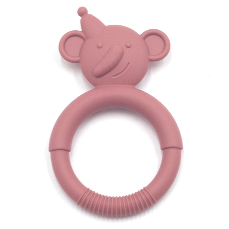 Mary Mainan Teether Silikon Motif Kartun Untuk Bayi