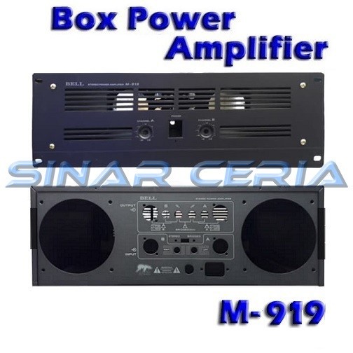 Box BELL M-919 Box Power Amplifier M919 M-919 Box Holder Sound System