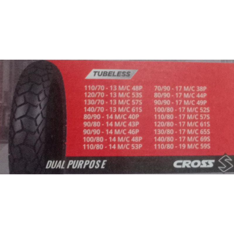 BAN Corsa semi rimba TUBLES ON OFF ROAD Corsa Platinum Ban Corsa Cross S Semi rimba ADV ring 14 ring