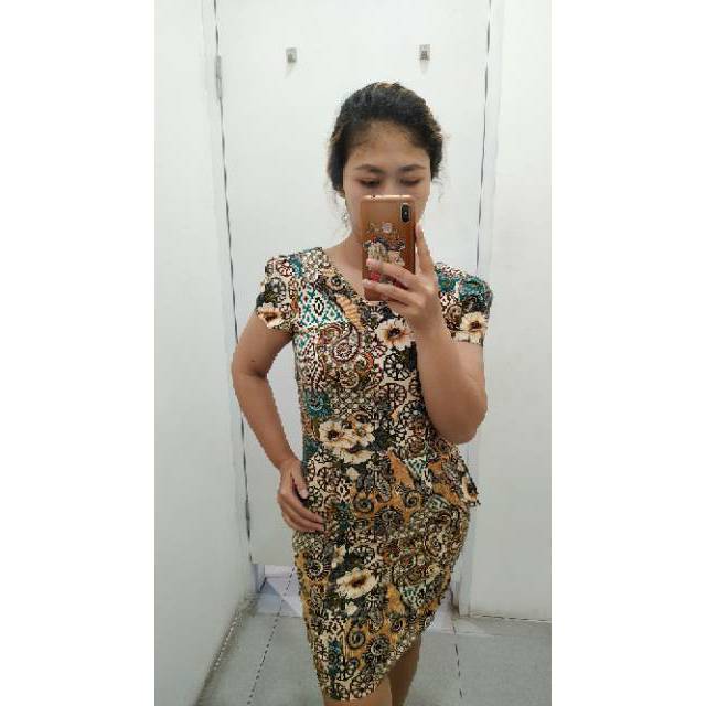 Dress Batik Menawan (DRESS BATIK WANITA)