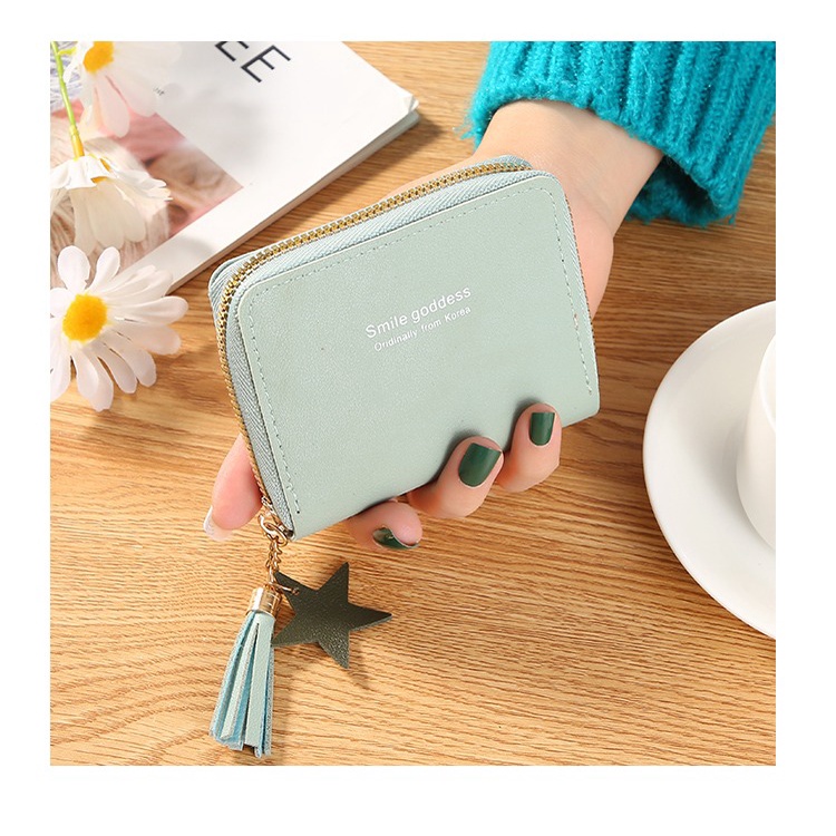 ♥DPS829♥D03 COD DOMPET WANITA DOVE MINI GRACE KOREAN FASHION TRENDY FASHION WALLET-HIJAU ARMY