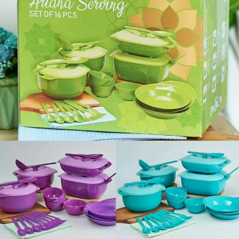 F2Y0 [  ] PRASMANAN CPM Ariana Serving Set of 16 pcs / wadah saji BBA