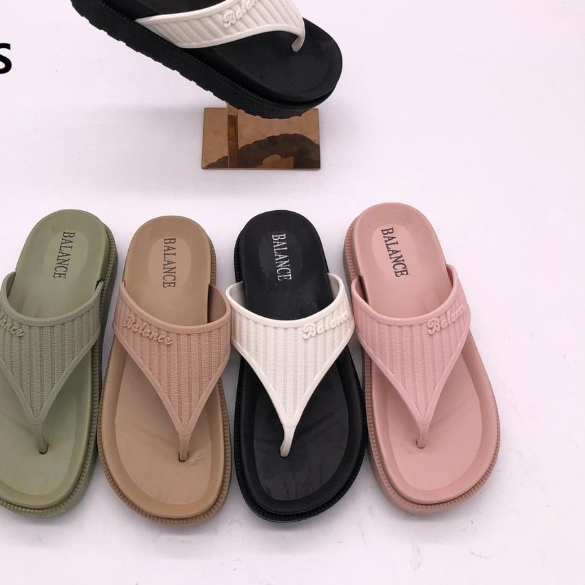 Balance 1605-2/sandal jelly wanita/wedges sandal wanita/sandal jepit balance