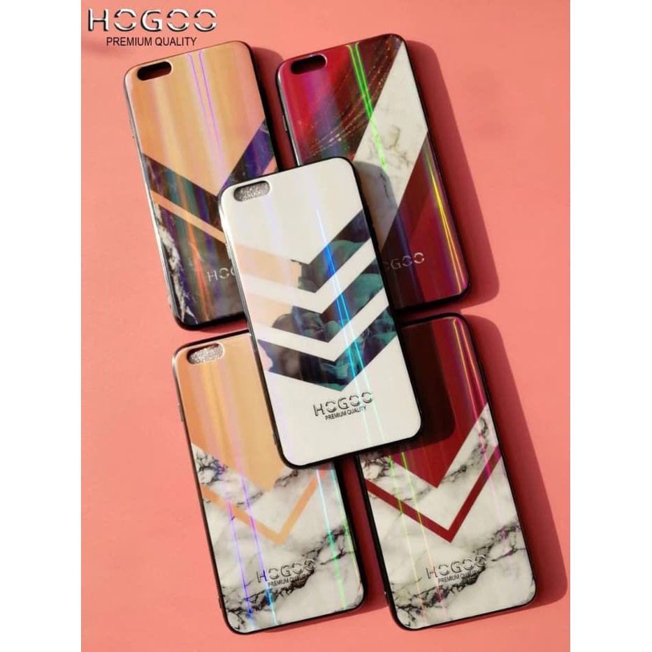 ready            Case OPPO A3S HOGOO New Marble Premium Fashion Hard Case OPPO A3S