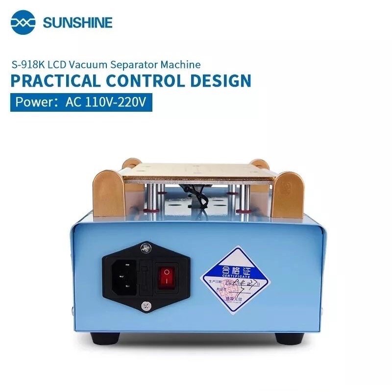ALAT MESIN PEMISAH LCD TOUCHSCREEN MESIN SEPARATOR SUNSHINE S-918K S918K S 918K