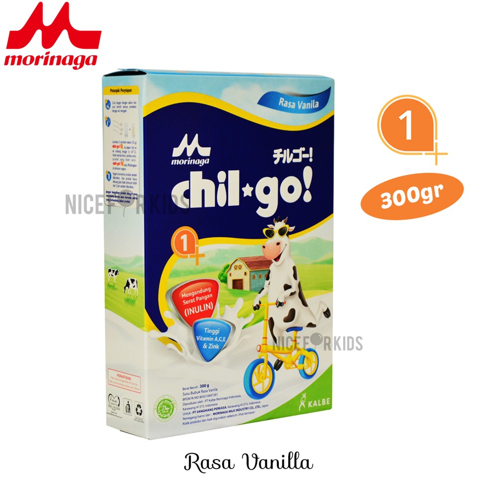 Susu Chil Go Powder Morinaga Susu Pertumbuhan Anak Chilgo bubuk 1+ 3+ 300 Gram