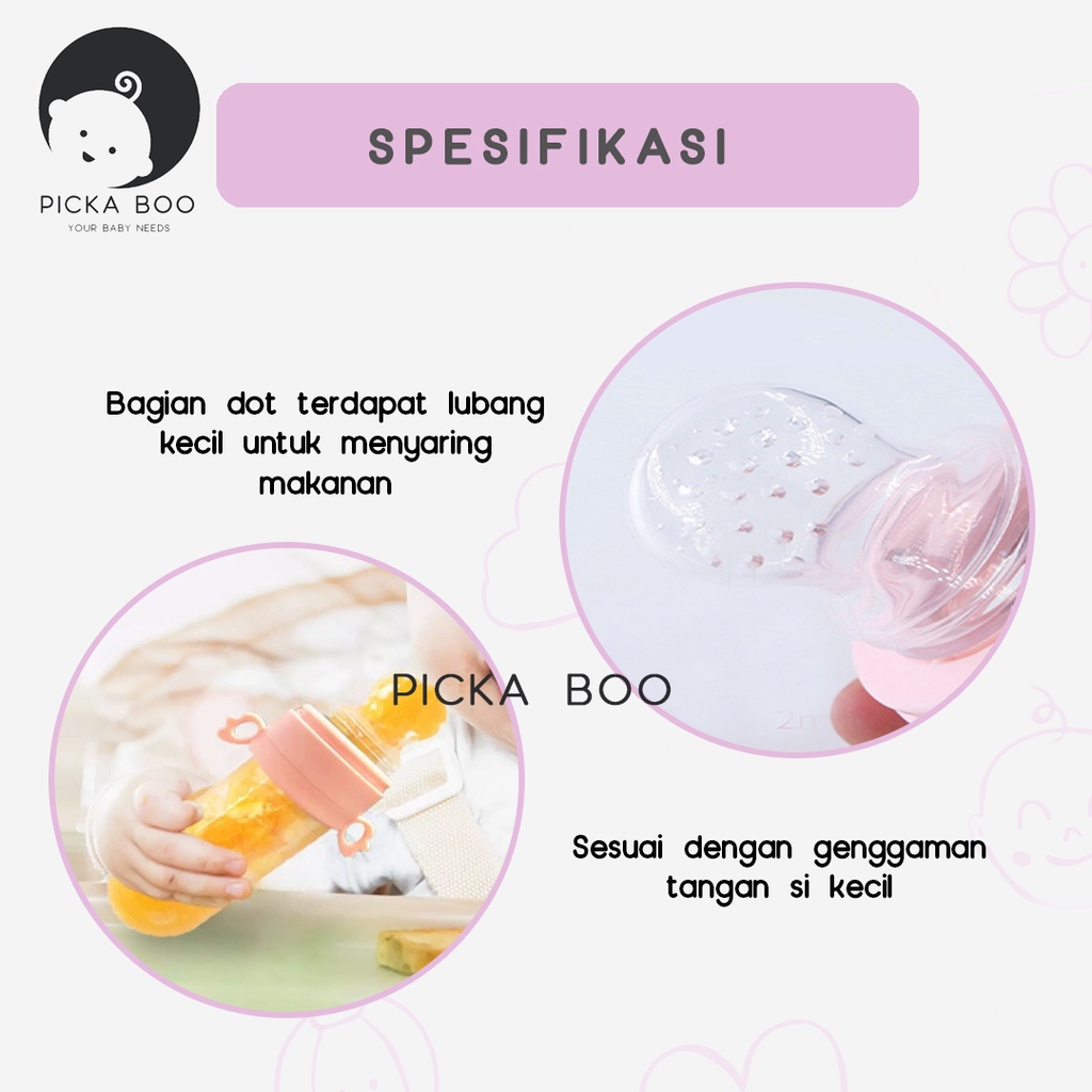 PICKA BOO Botol Sendok Makan Bayi