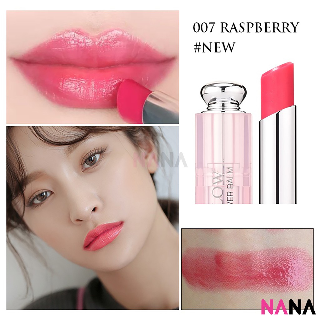 dior raspberry lip glow
