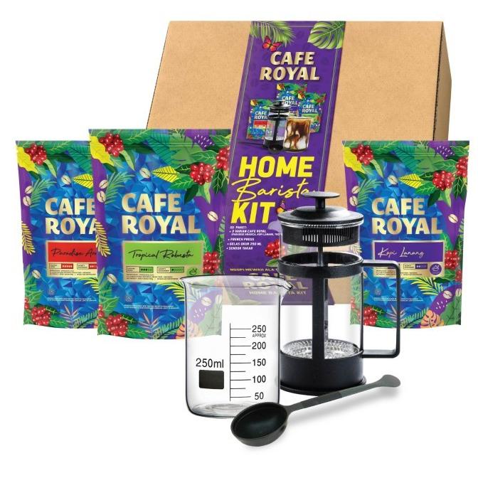 

Cafe Royal Home Barista Kit Package