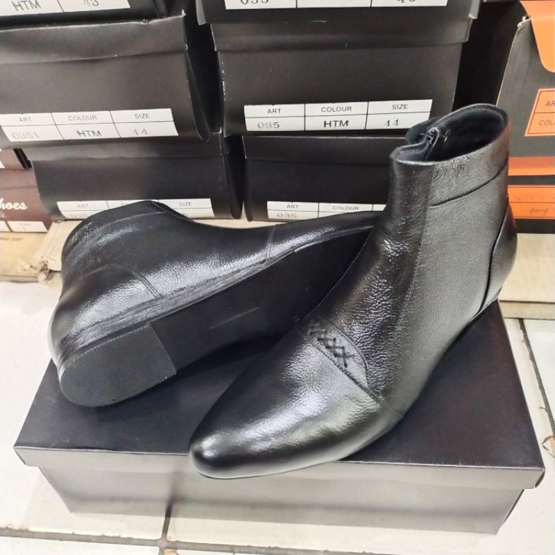 SEPATU BOOTS WANITA ASLI KULIT