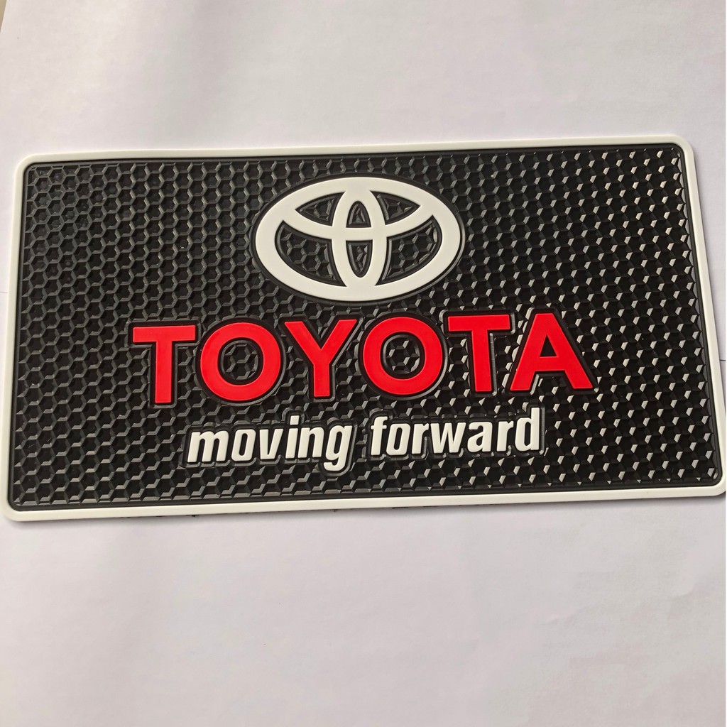 Toyota Anti-slip Mat untuk Car Center Console Car Storage Mat / Braket Navigasi Telepon