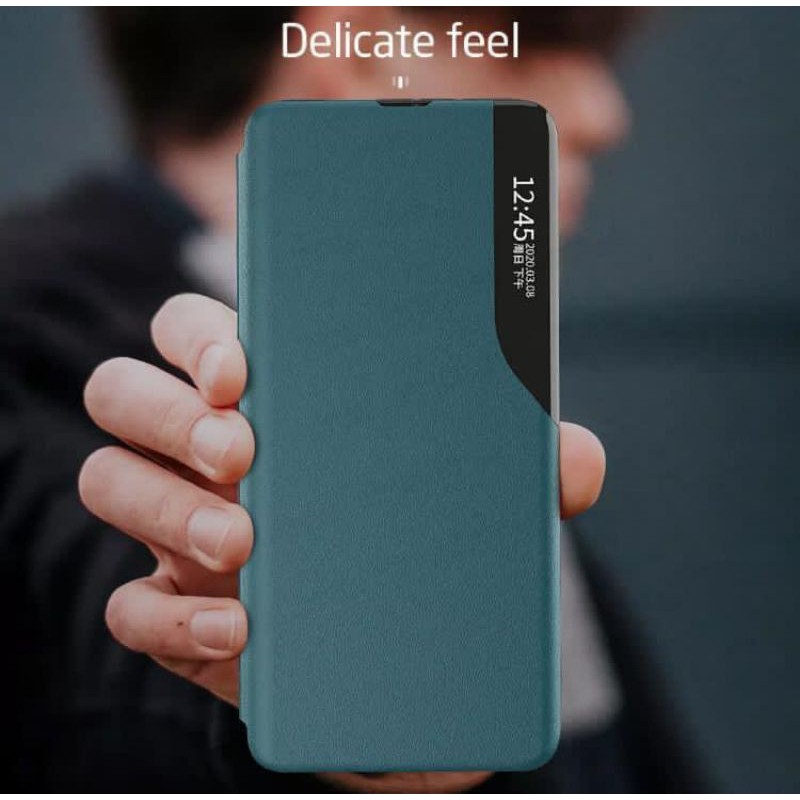 Case Redmi Note 10 Pro / Note 10S / Note 10 Flip Case Magnetic Leather Elegant Premium