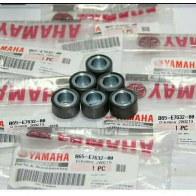 ROLLER ROLER AEROX 155 ( 6 PCS ) ASLI ORI YAMAHA B65 E7632 00