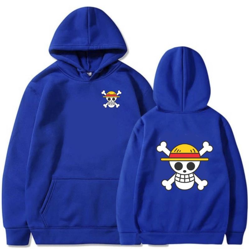 Jaket Hoodie Jumper One Piece || Sweater Hoodie Anime One Piece Size M L XL