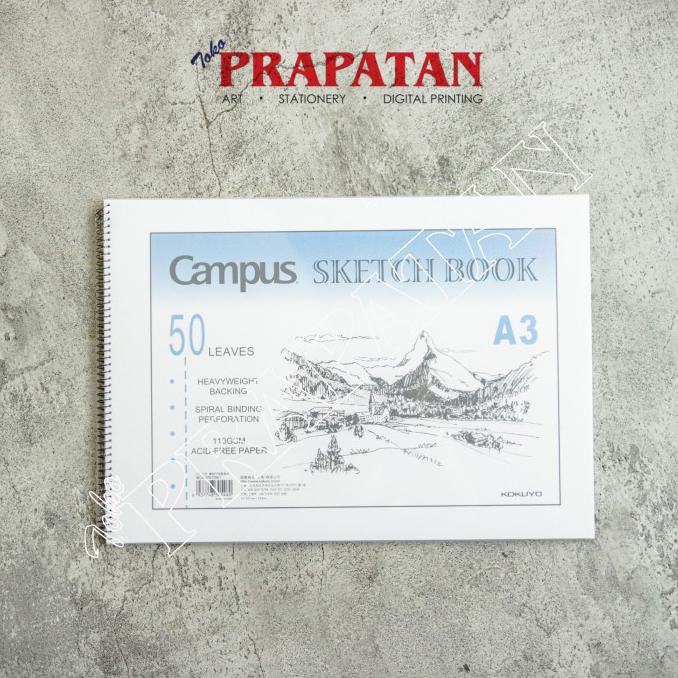 

Kusus Hari Ini Kokuyo Sketchbook A3 50 Lembar 100 Gsm / Buku Gambar / Buku Sketsa Limited