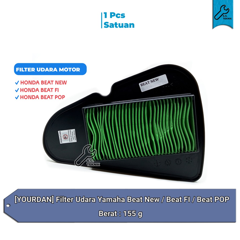 Filter Udara Honda BEAT F1 FI / BEAT NEW / BEAT POP - YOURDAN