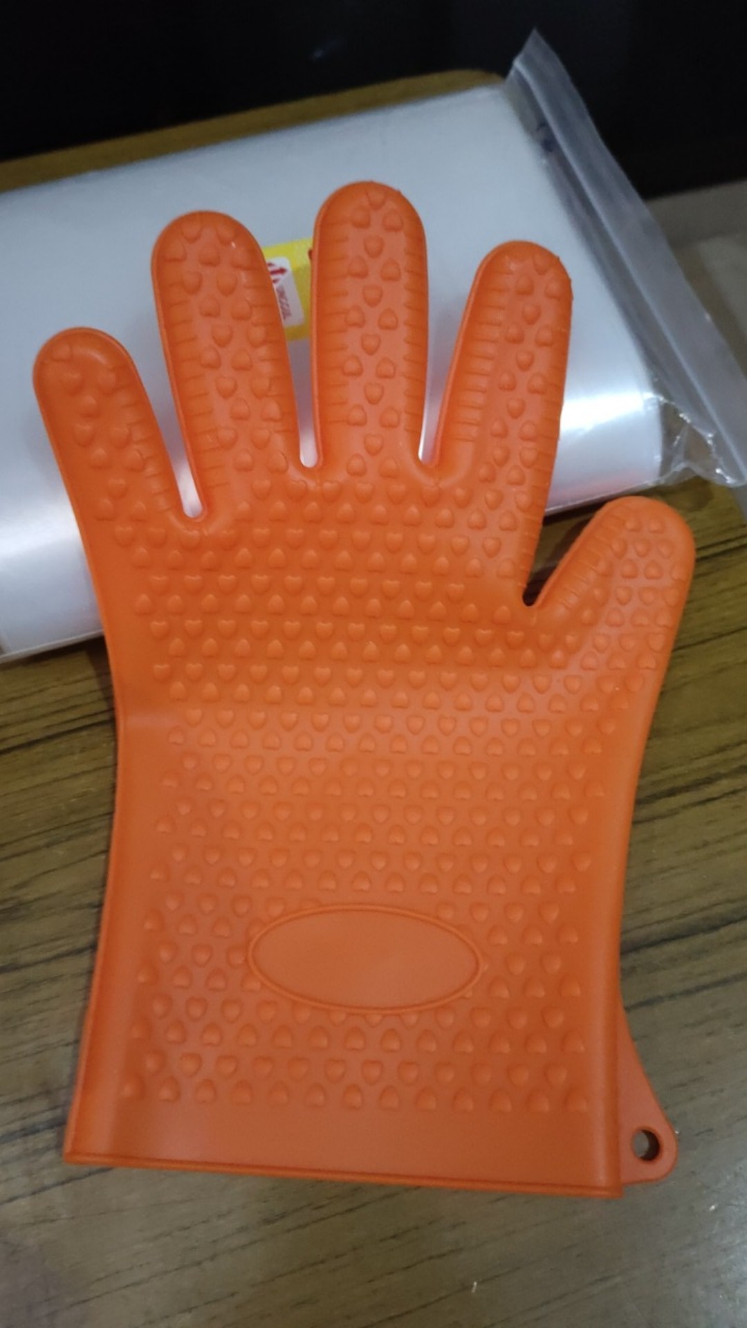 Sarung Tangan Anti Panas Silikon Heat Resistance Gloves Sarung Tangan Karet Anti Panas