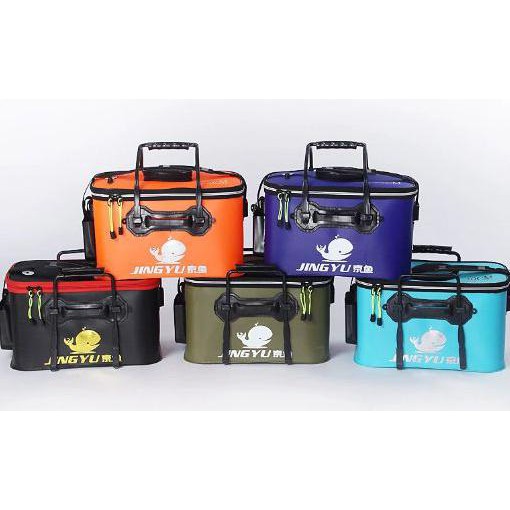 BARU Tas Umpan Hidup / Tempat Umpan Hidup / Tempat Udang Ikan Hidup - Orange