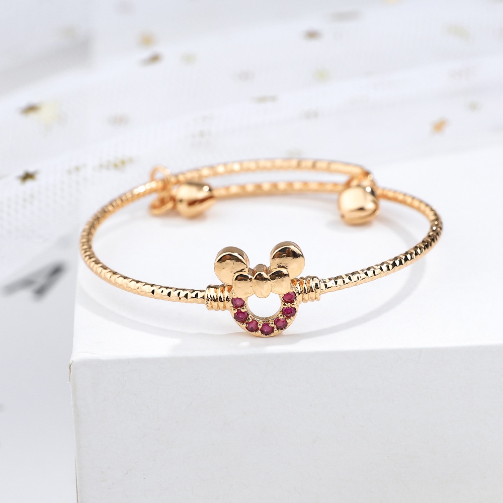 kalung titanium gelang anting anti karat cincin perhiasan set aksesoris wanita Set Perhiasan Anak 443